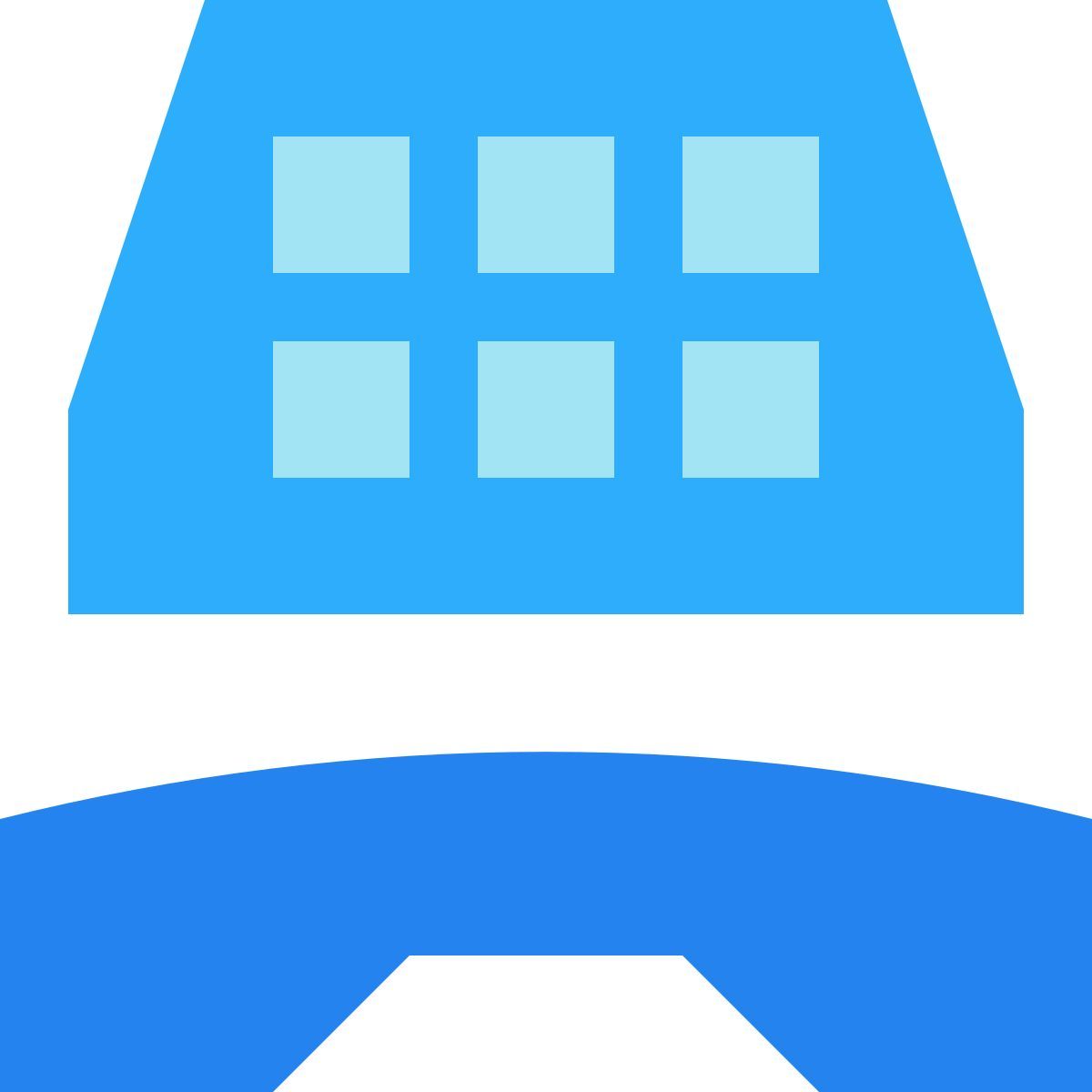 tiny color style telefone fora do descanso icon