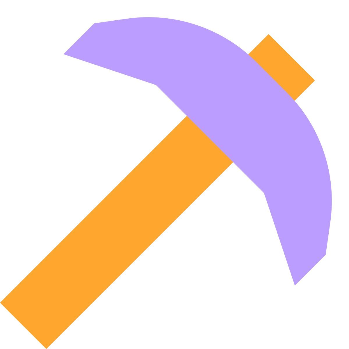 tiny color style つるはし icon