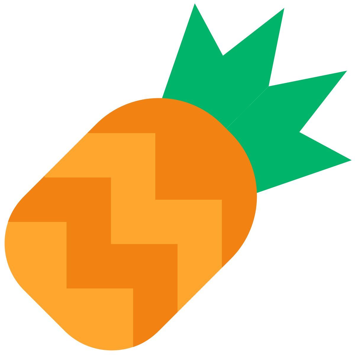 tiny color style 菠萝 icon