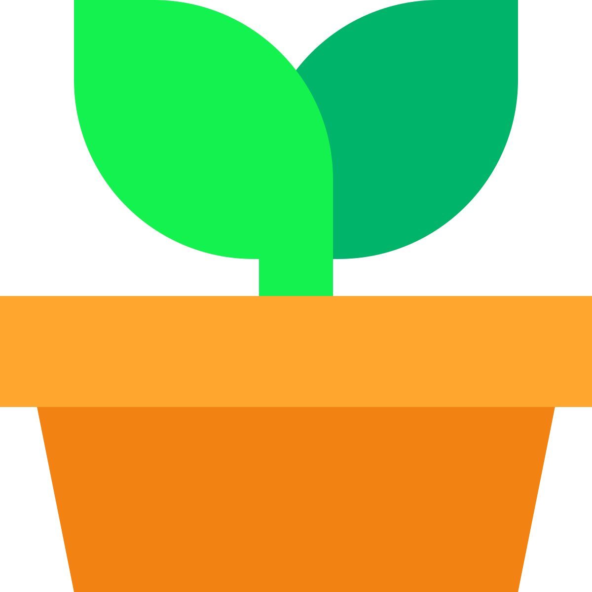 tiny color style 盆栽 icon