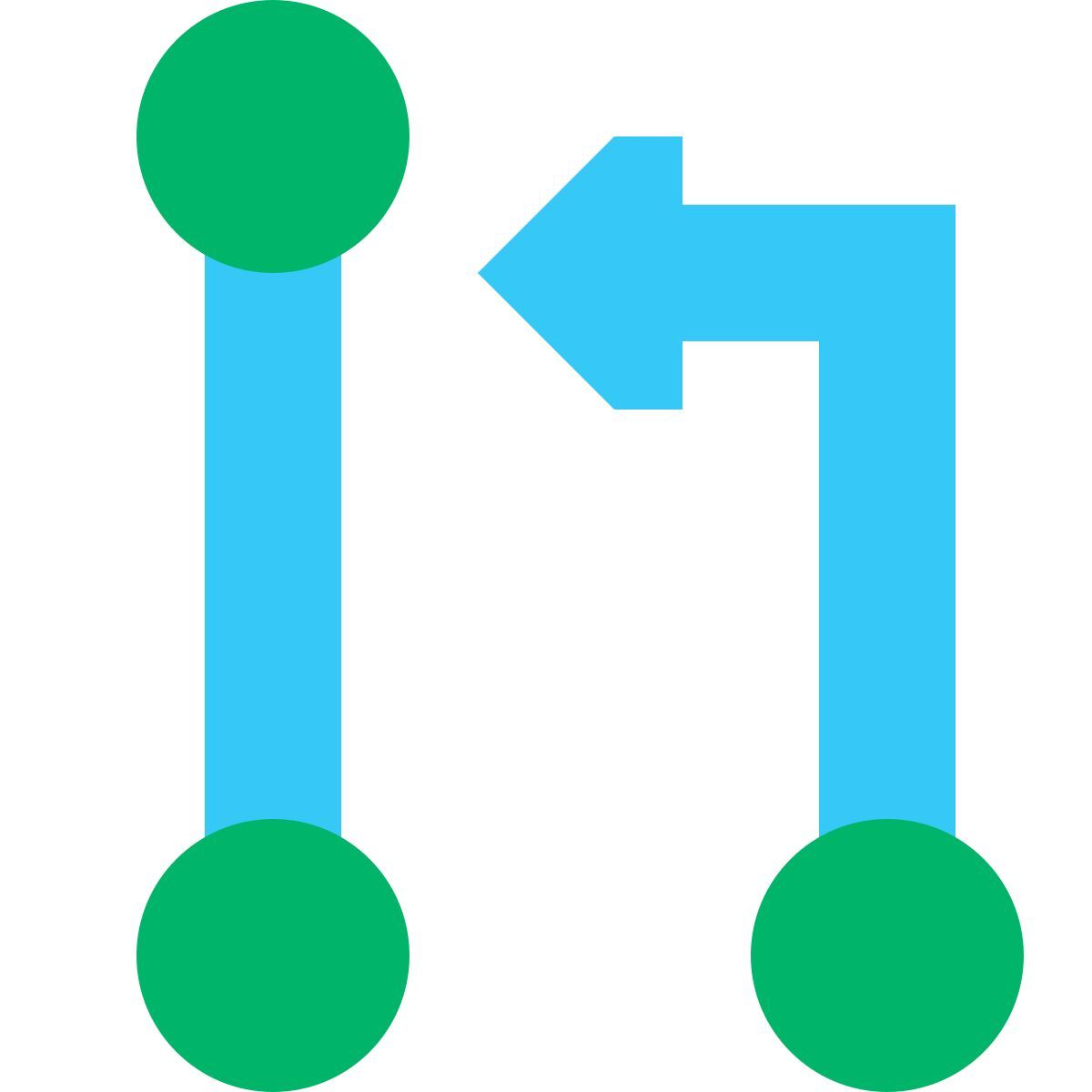 tiny color style pull request icon