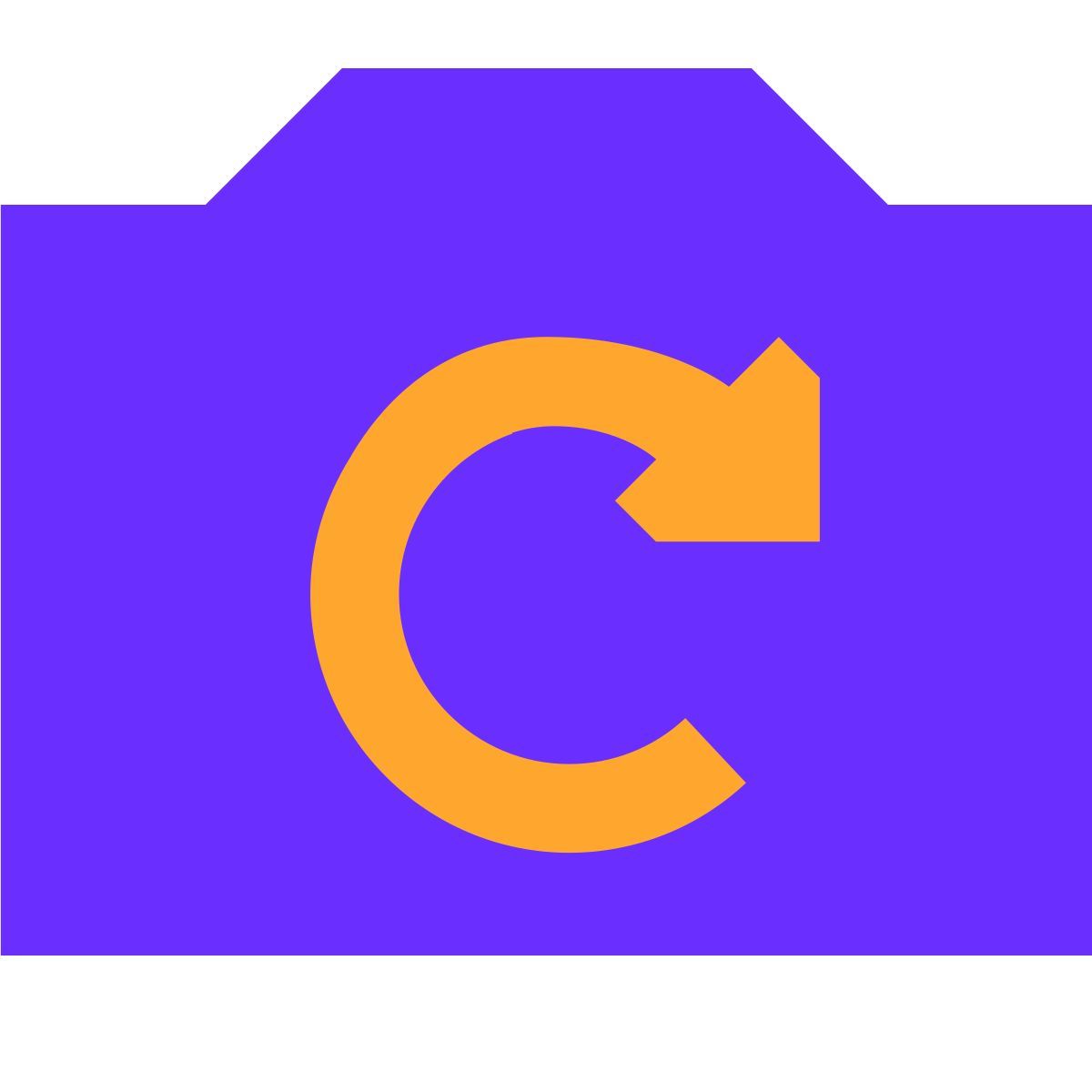 tiny color style ruota fotocamera icon