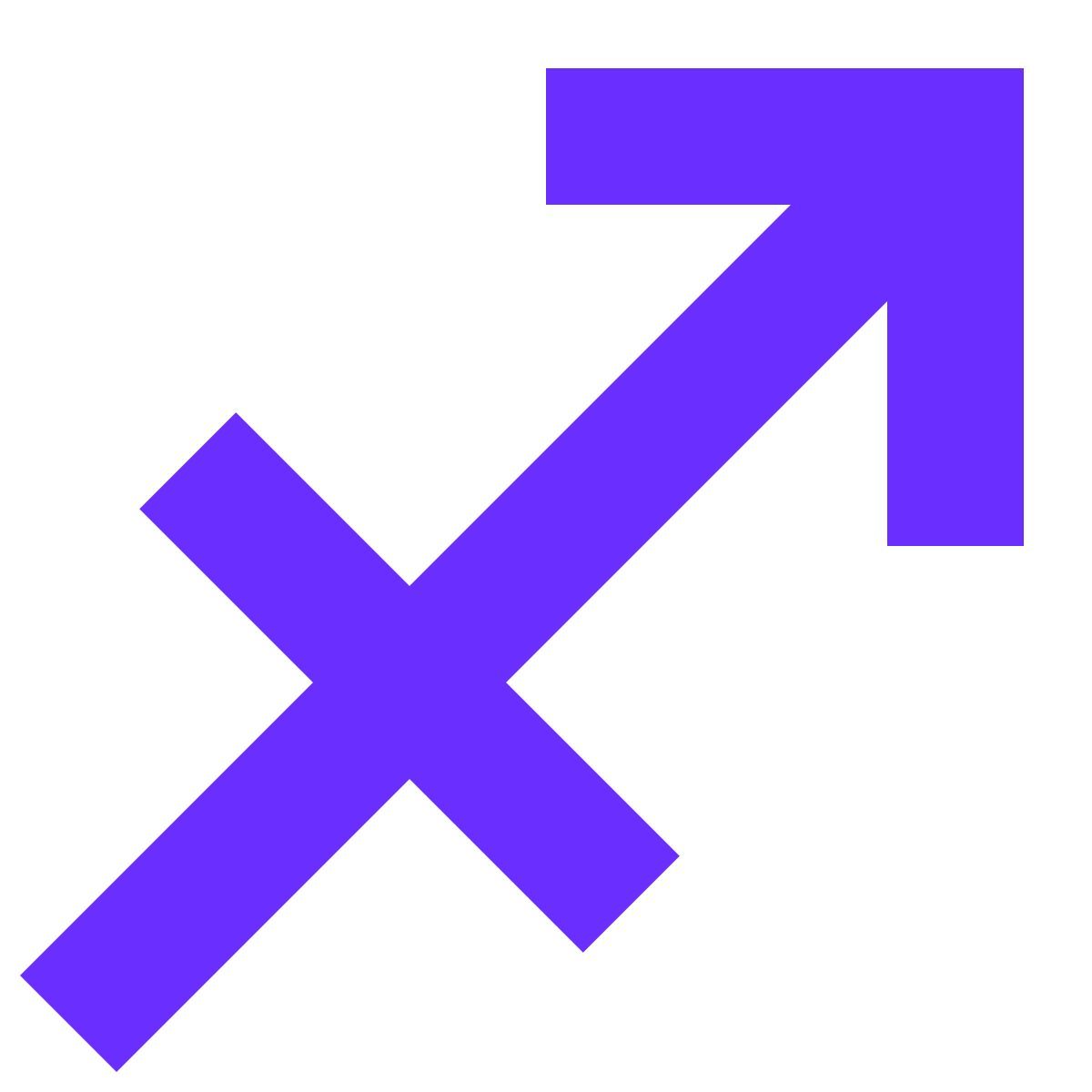 tiny color style sagittario icon