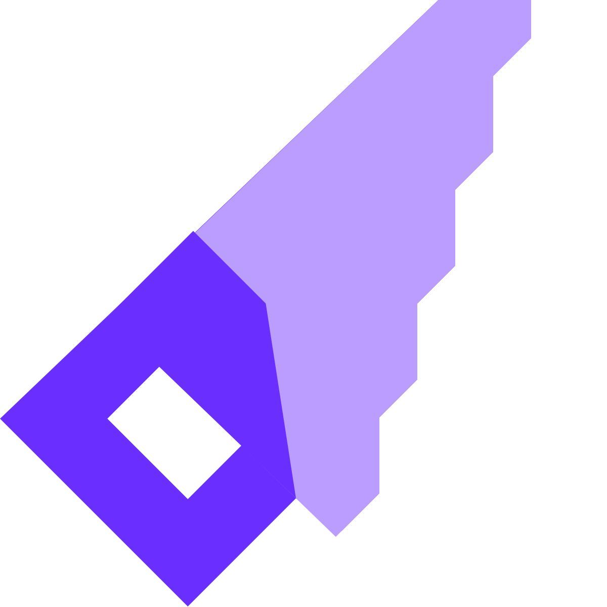tiny color style saw icon