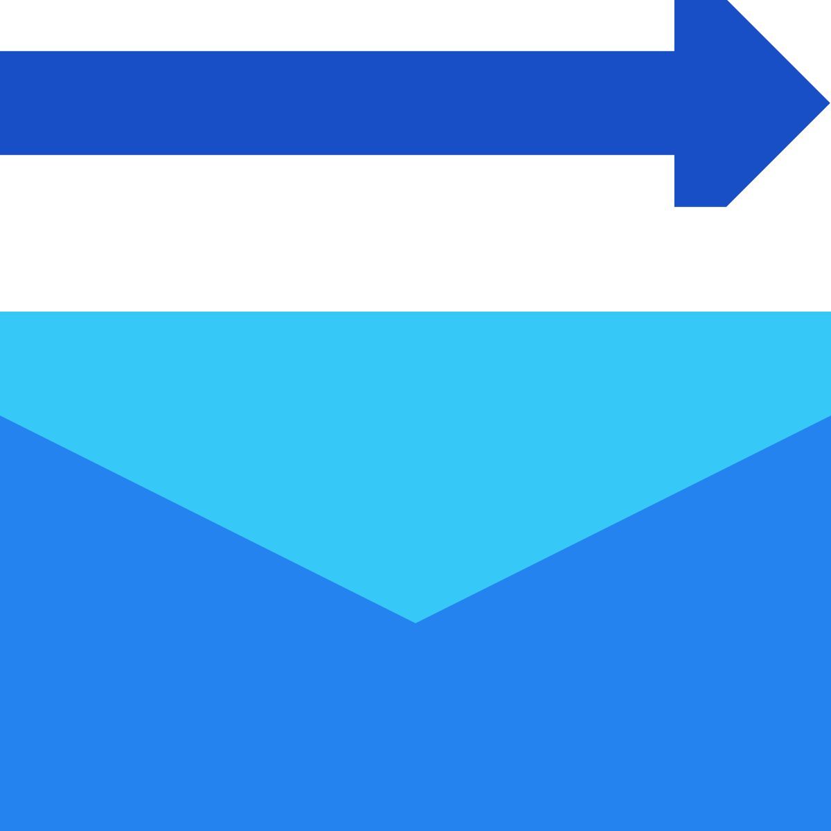 tiny color style enviar icon