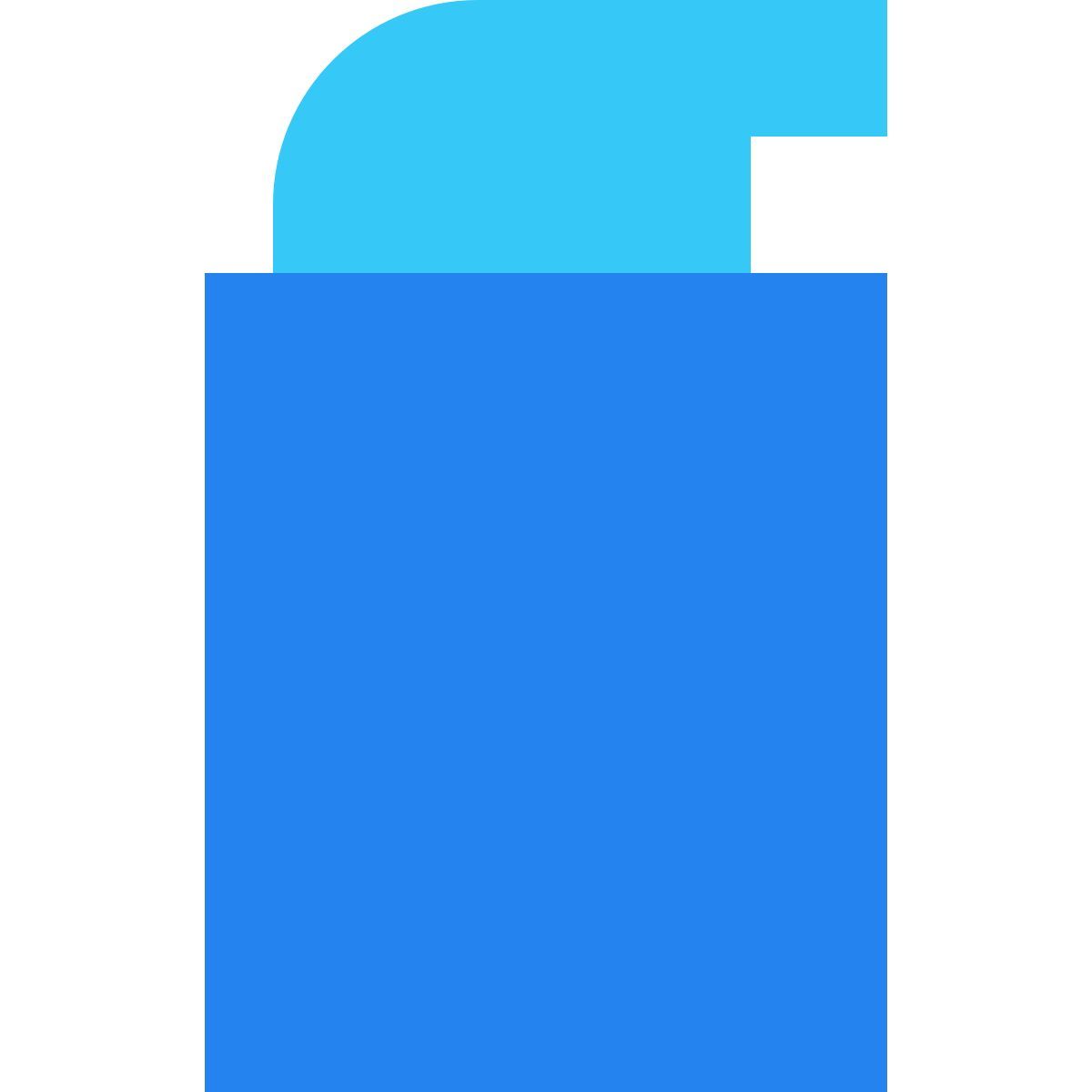 tiny color style shaving icon