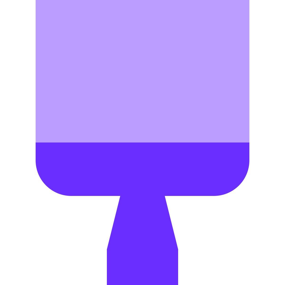 tiny color style spatule icon