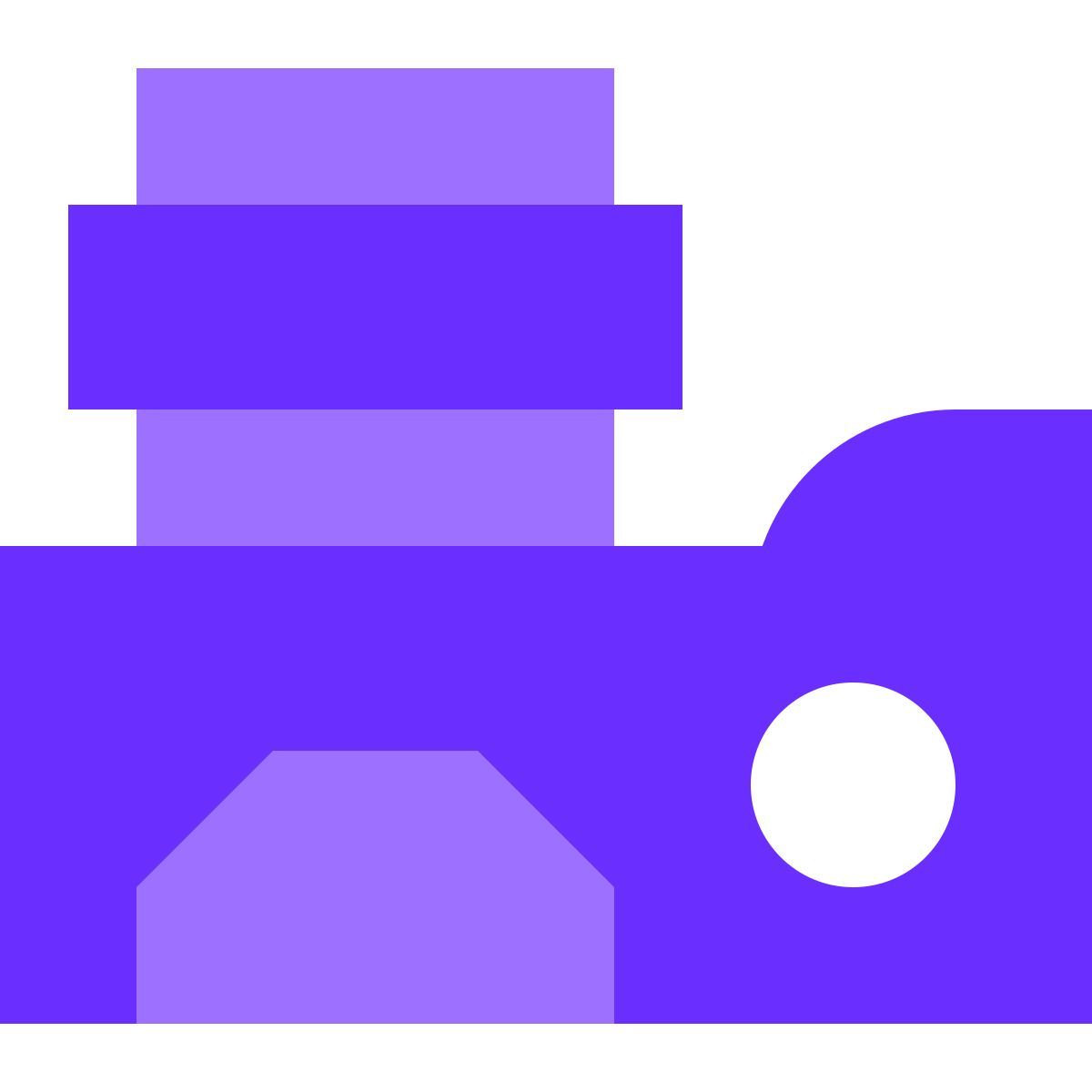 tiny color style slr kleines objektiv icon