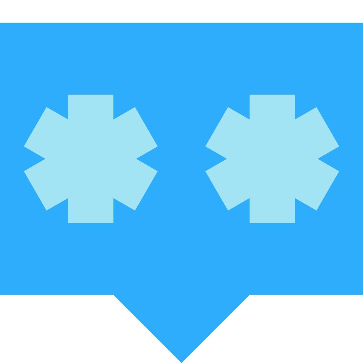 tiny color style token sms icon