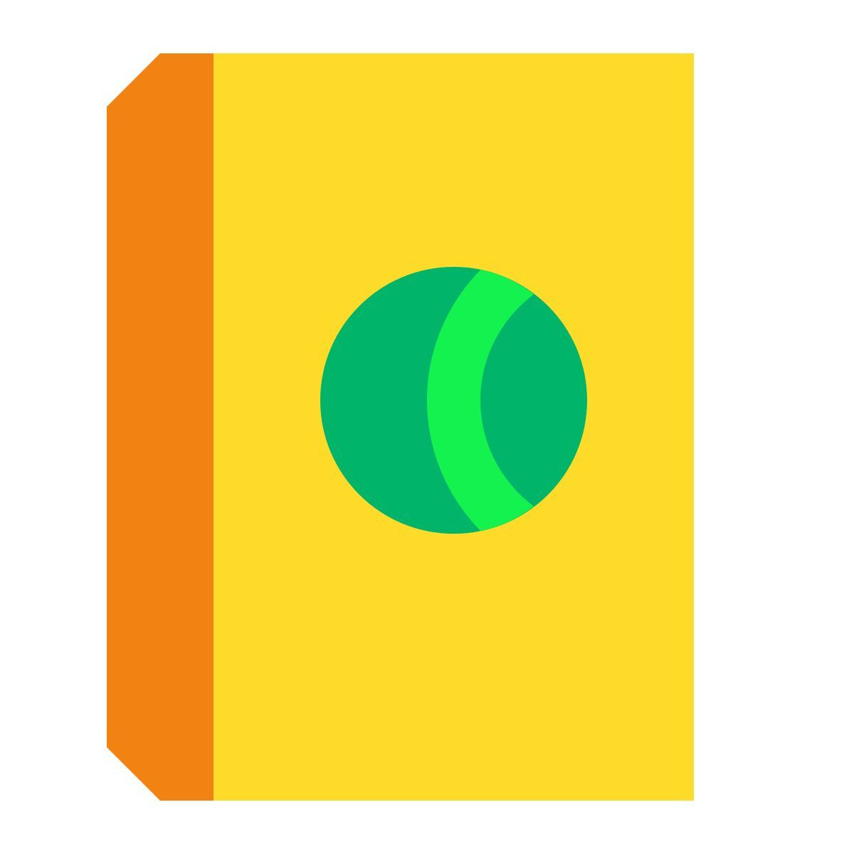 tiny color style manuale di softball icon