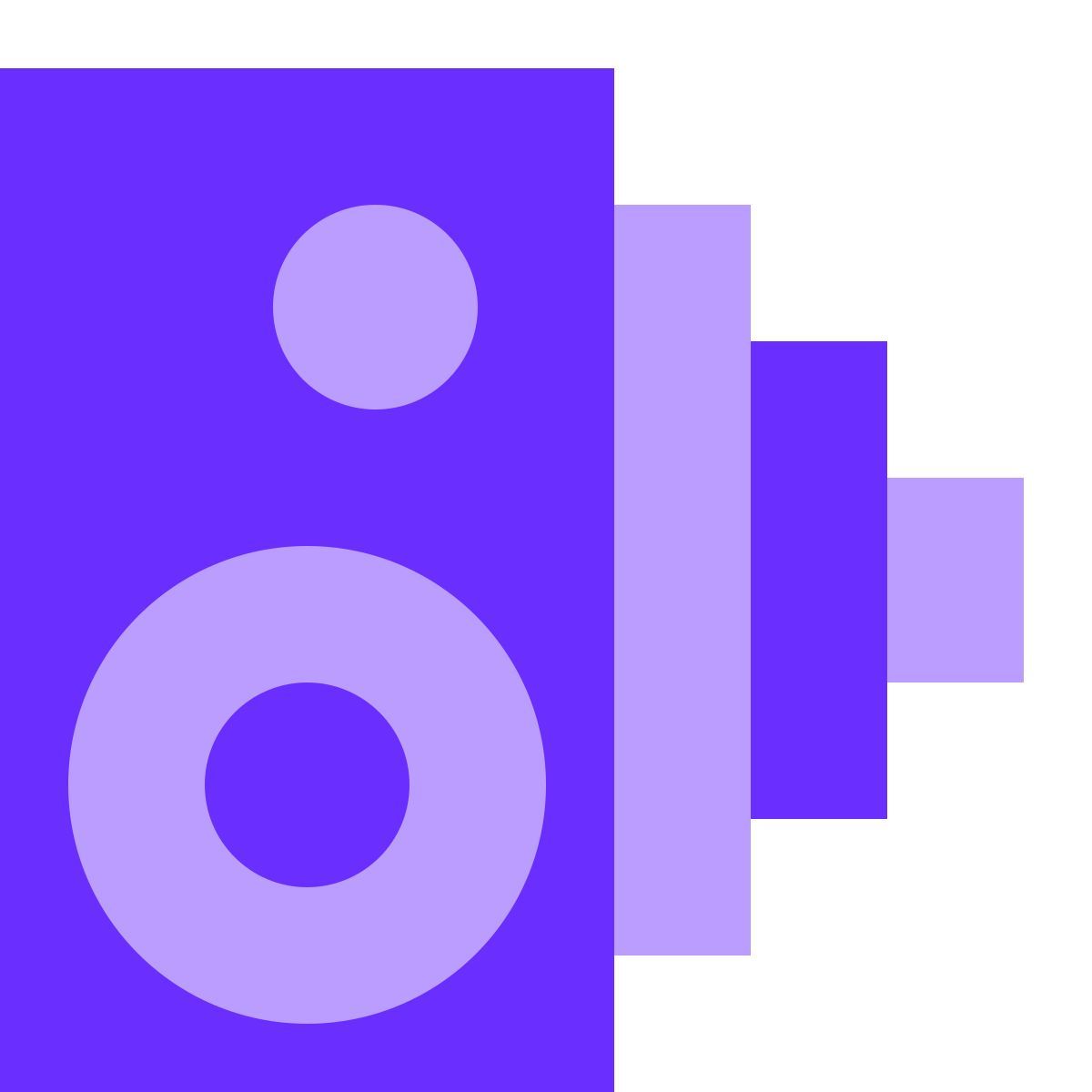 icon câmera rápida tiny color estilo