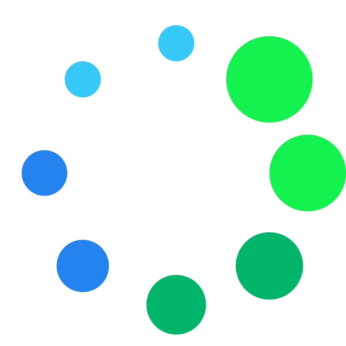 tiny color style frame spinner 3 icon