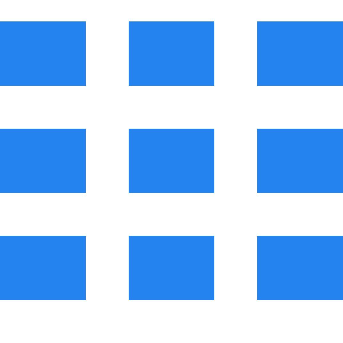 tiny color style squared menu icon
