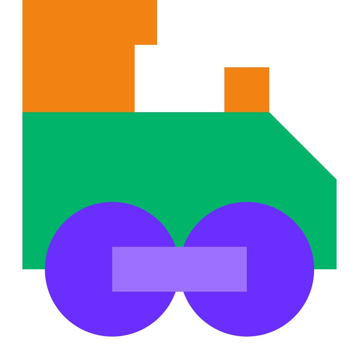 tiny color style motor a vapor icon