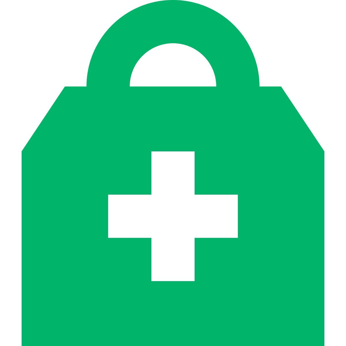 tiny color style borsa di sopravvivenza icon
