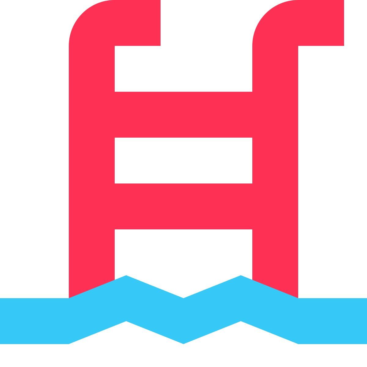 tiny color style piscina icon