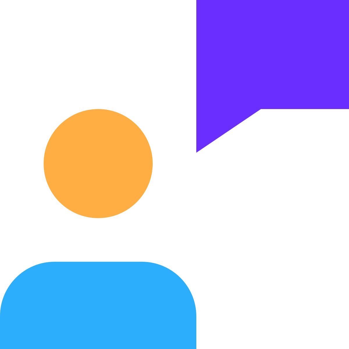 tiny color style homem conversando icon