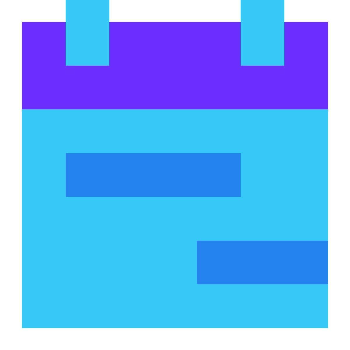 tiny color style semaine de la chronologie icon