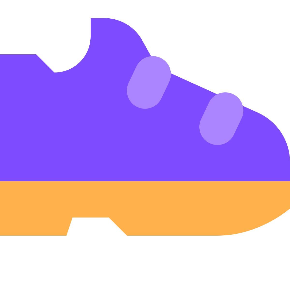 tiny color style trainers icon