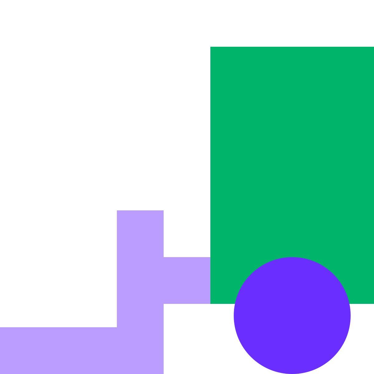 tiny color style caminhão elevador icon