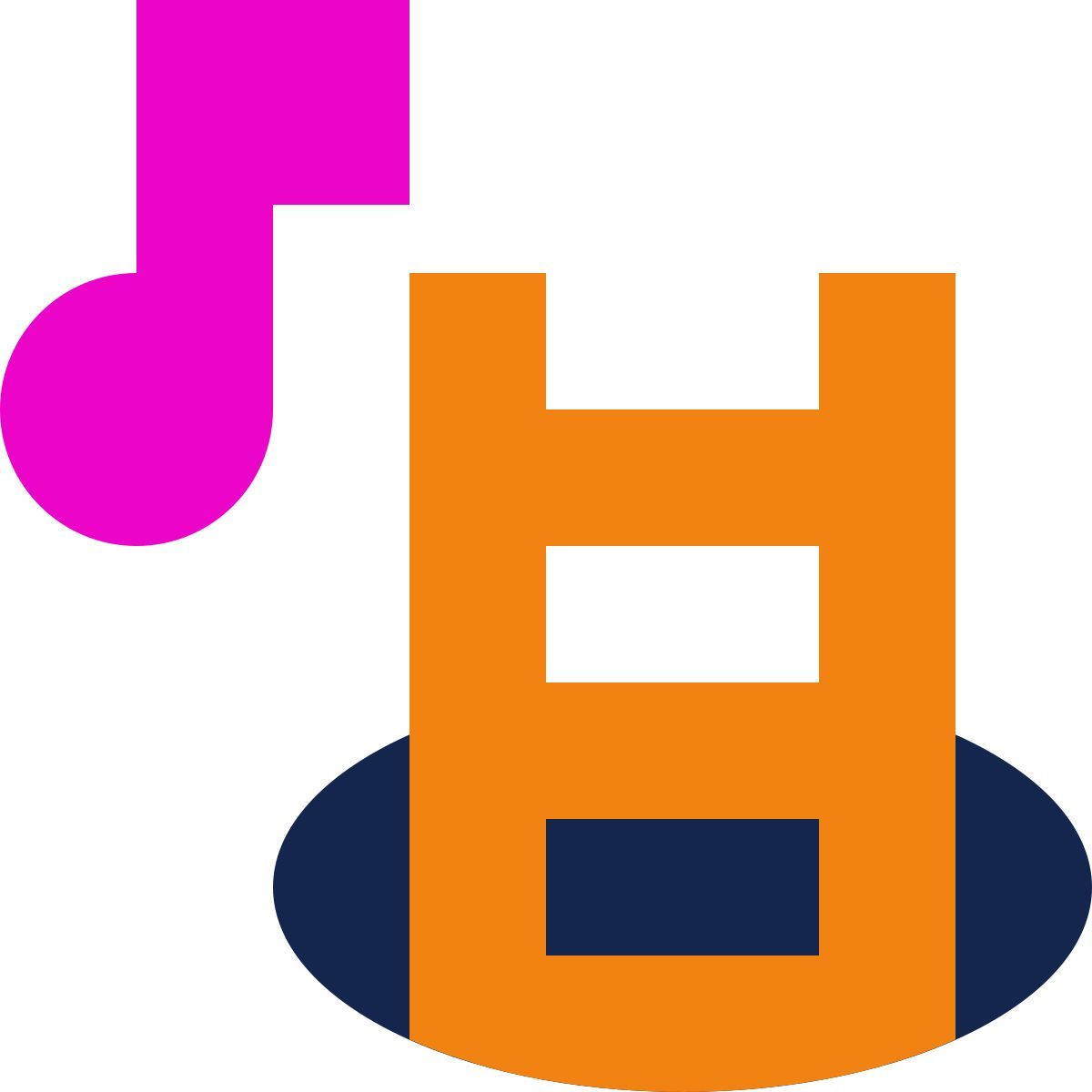 tiny color style アングラミュージック icon
