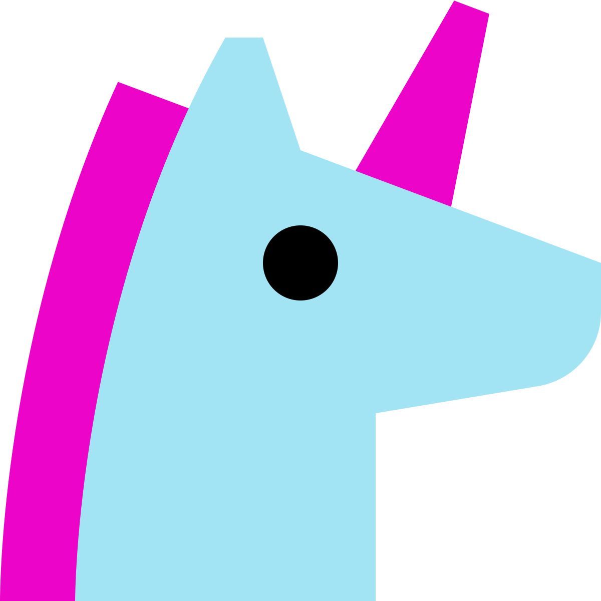 tiny color style 独角兽 icon