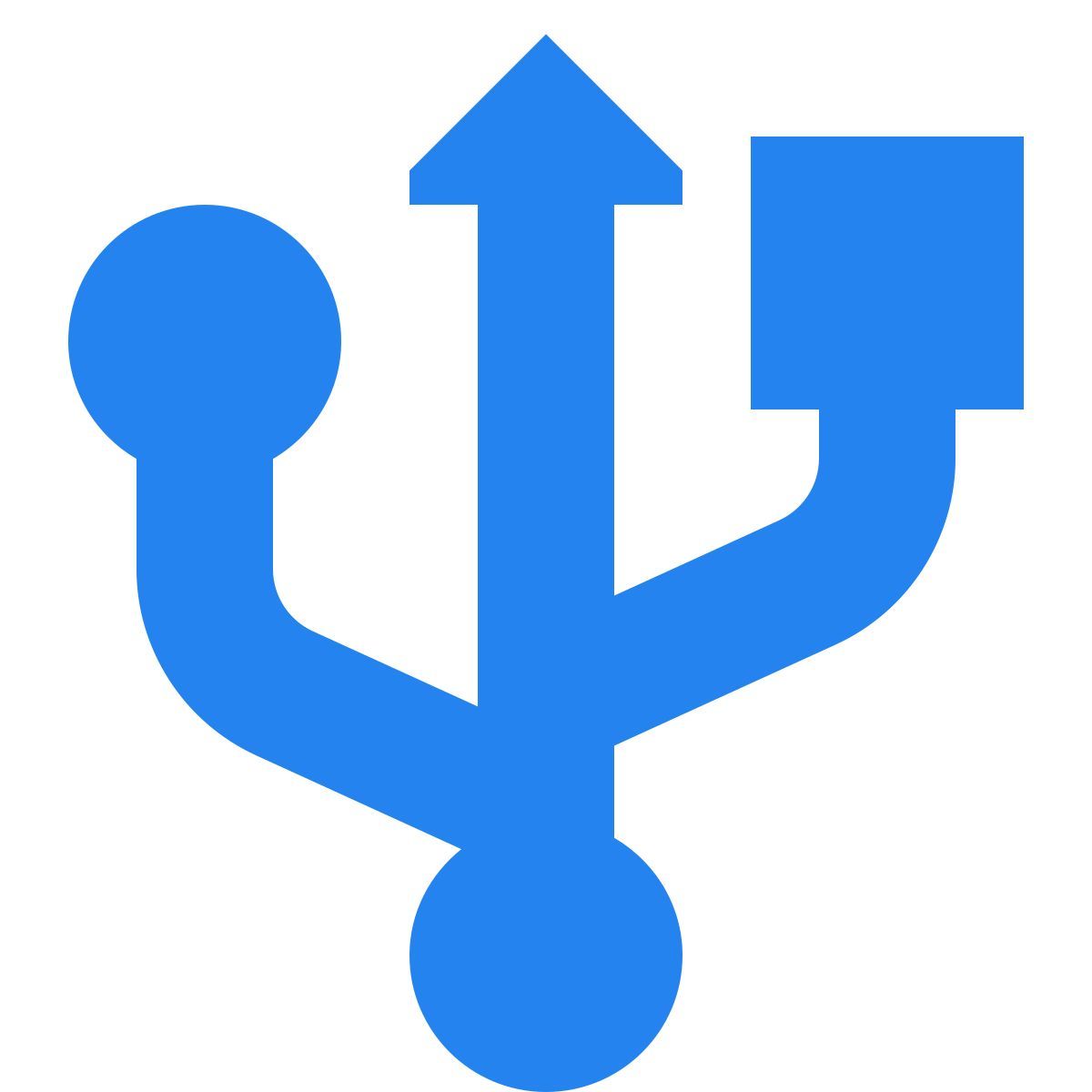 tiny color style conector usb icon