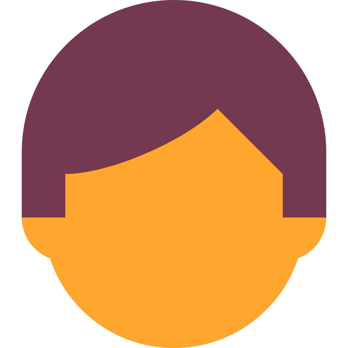 tiny color style user male icon