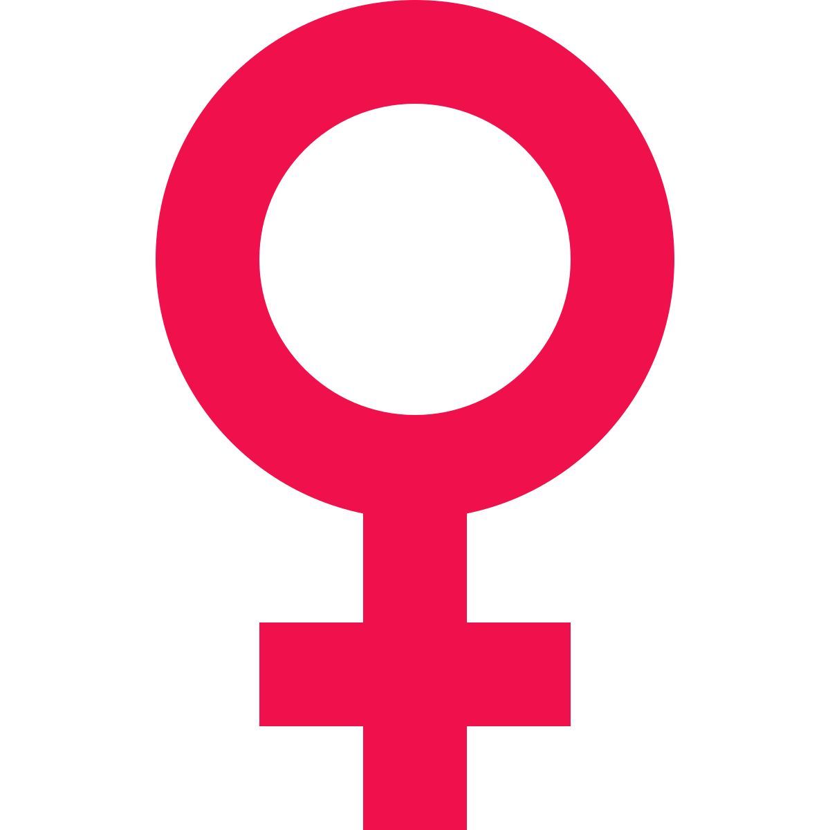 tiny color style símbolo de venus icon