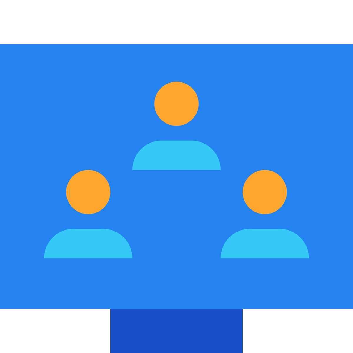 tiny color style ビデオ会議 icon
