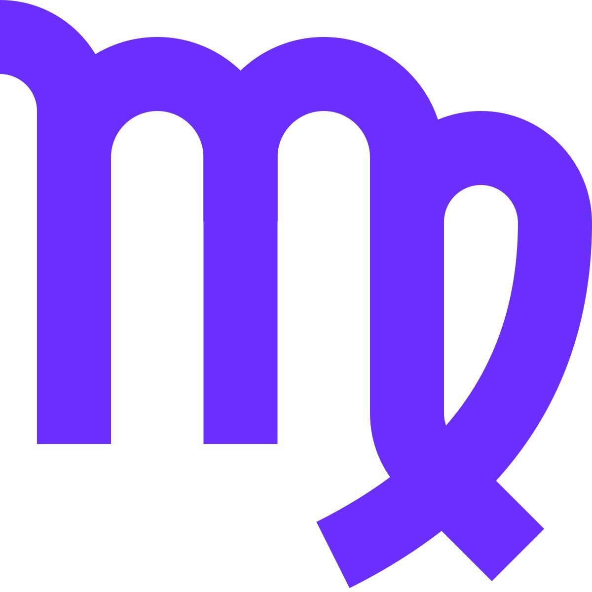 tiny color style virgo icon