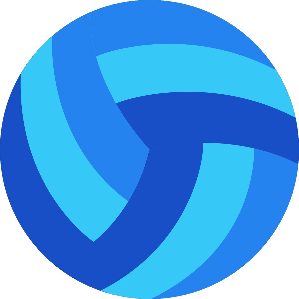 tiny color style 배구 icon