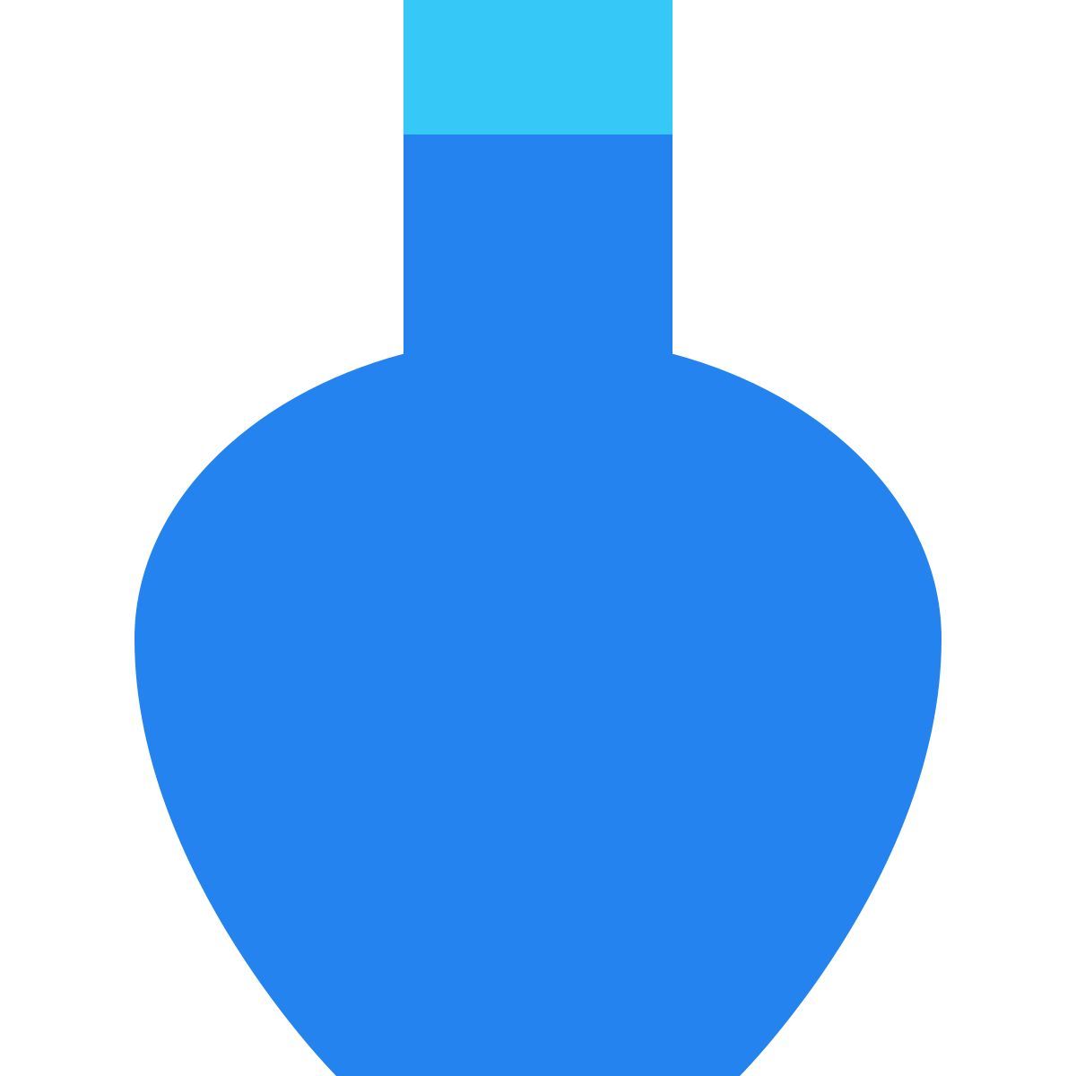 tiny color style wasserflasche icon