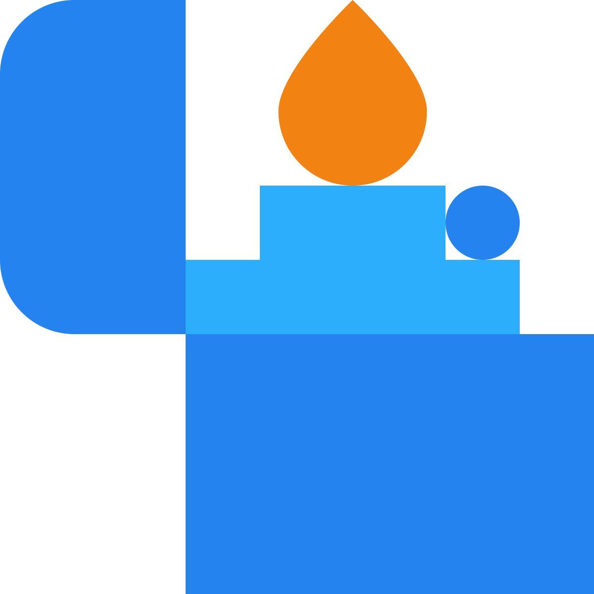 tiny color style zippo feuerzeug icon