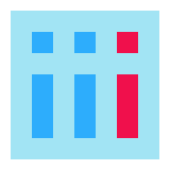 Week View icon in Tiny Color Style