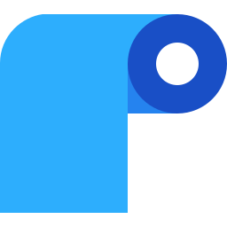 Wallpaper Roll icon in Tiny Color Style
