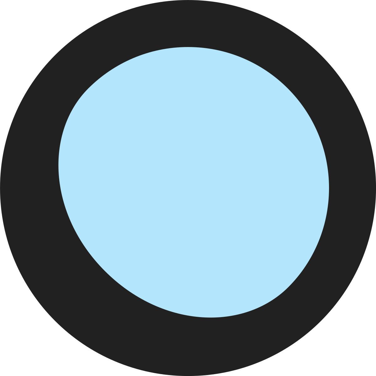 tiny bold color style 圈 icon