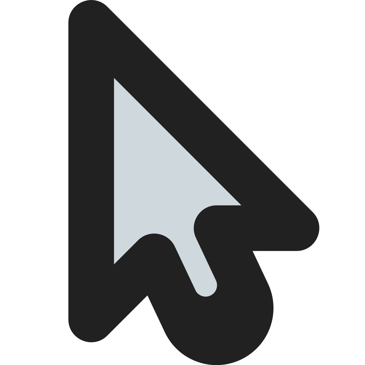 tiny bold color style 光标 icon