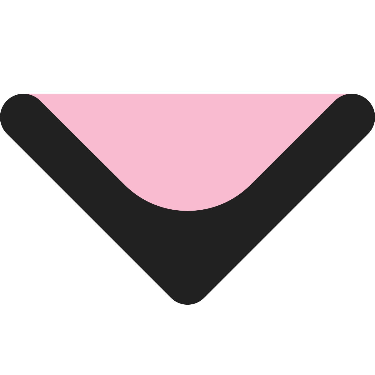 tiny bold color style flèche développer icon