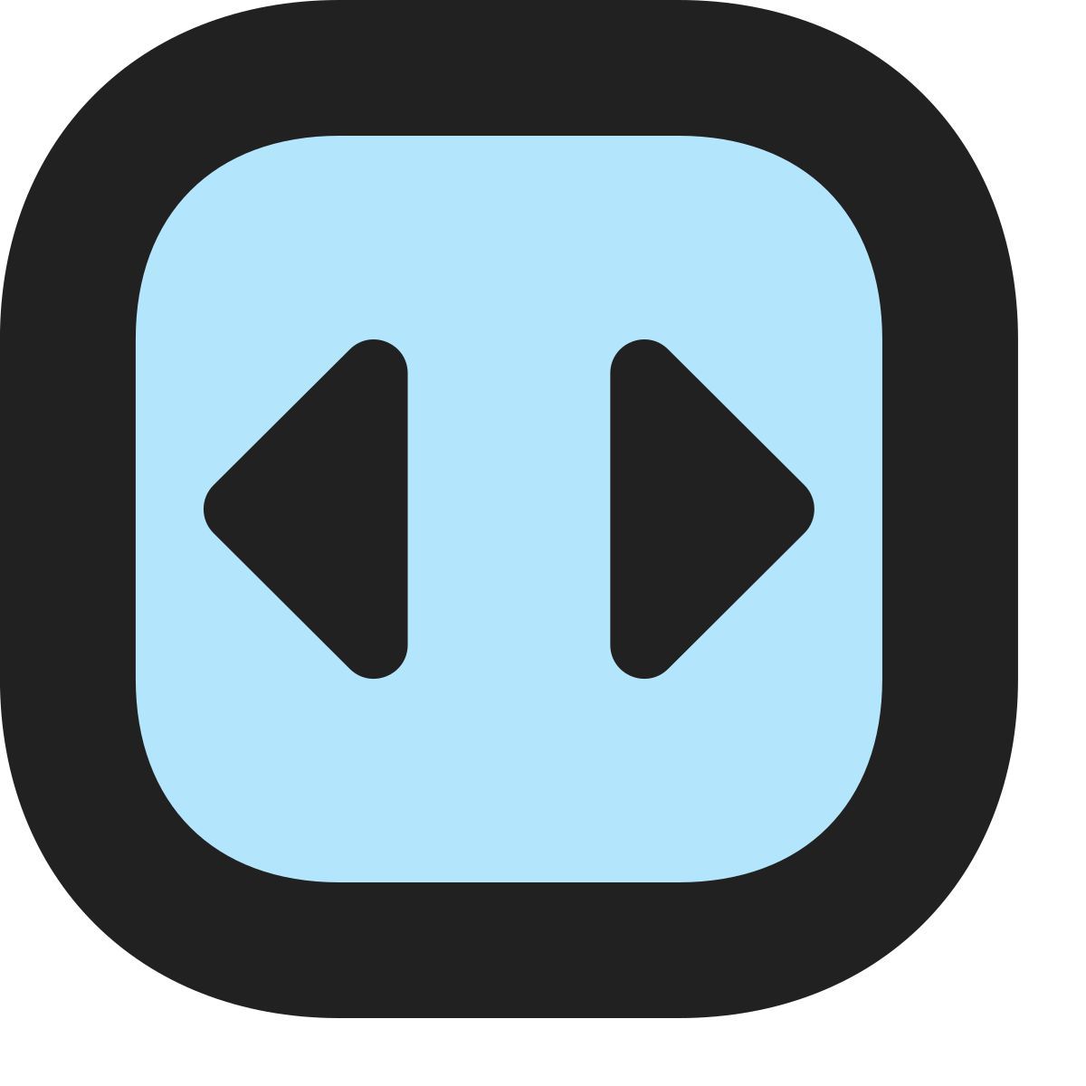 tiny bold color style navigationsbereich icon