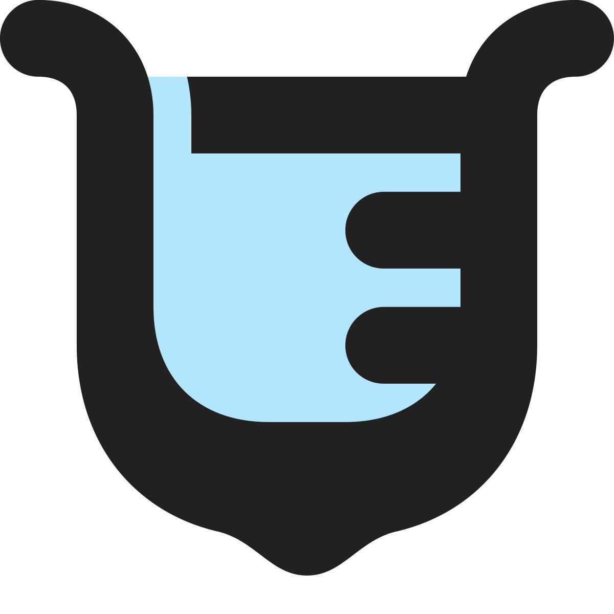 tiny bold color style 雨量计 icon