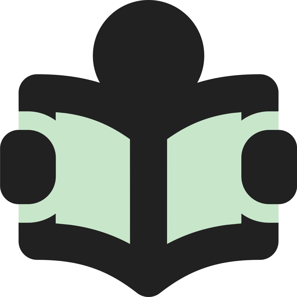 tiny bold color style lettura icon