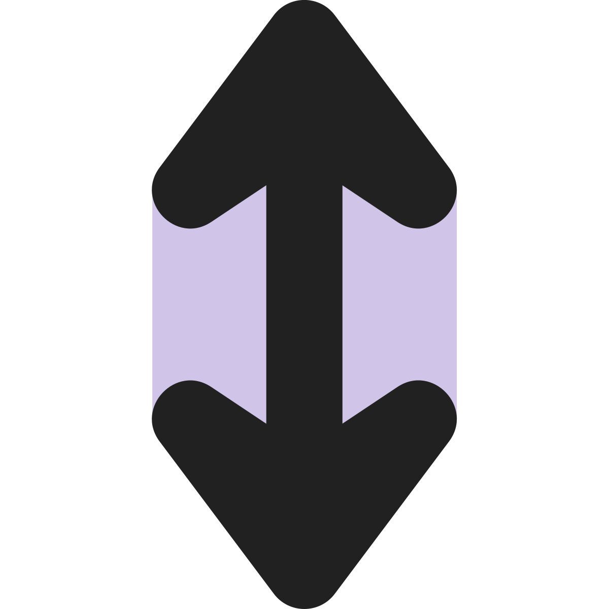 tiny bold color style resize vertical icon