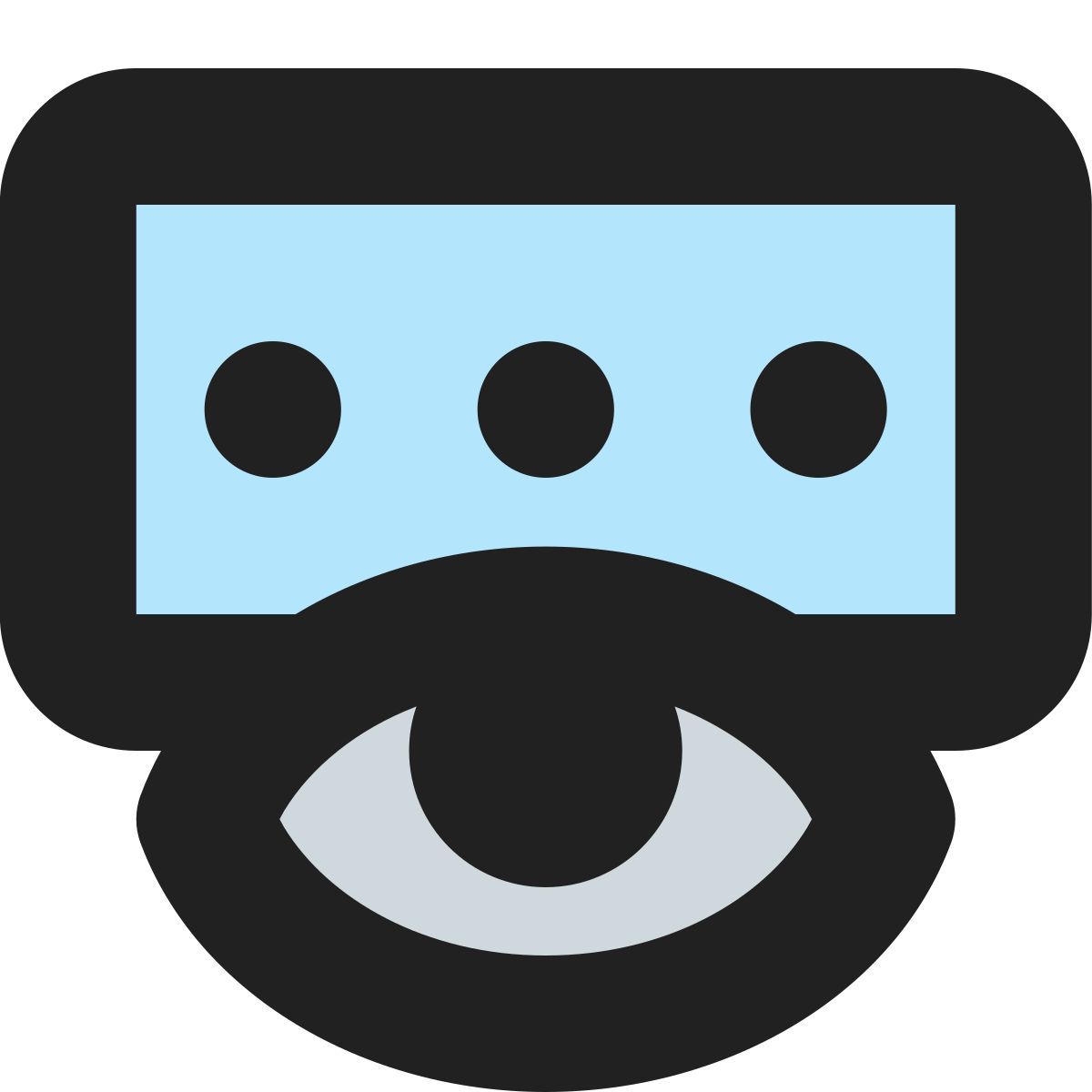 tiny bold color style mostrar contraseña icon