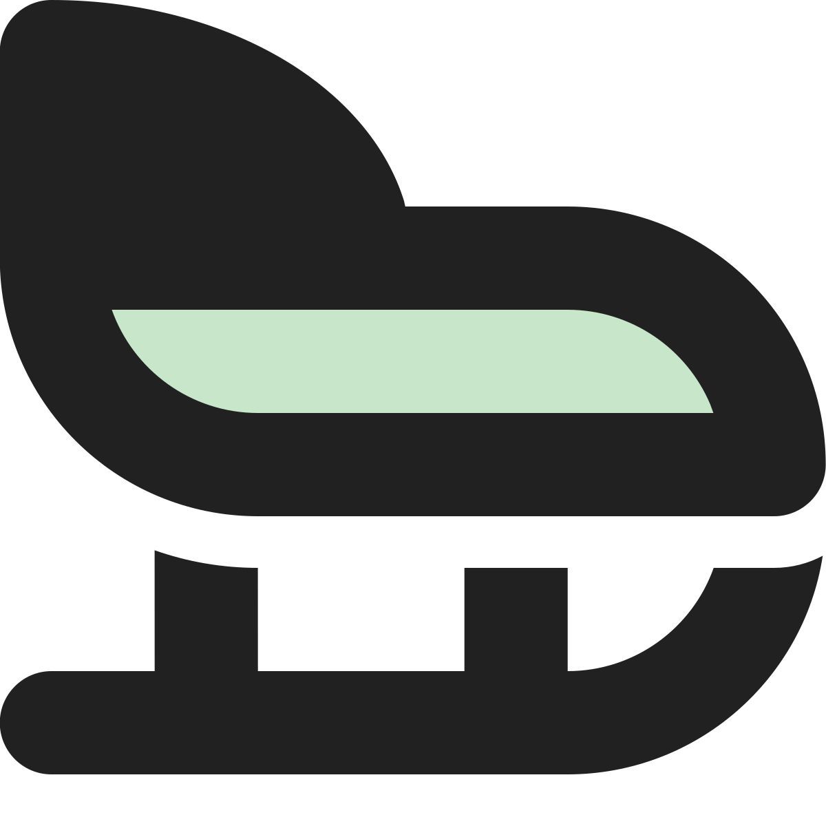 tiny bold color style slitta icon