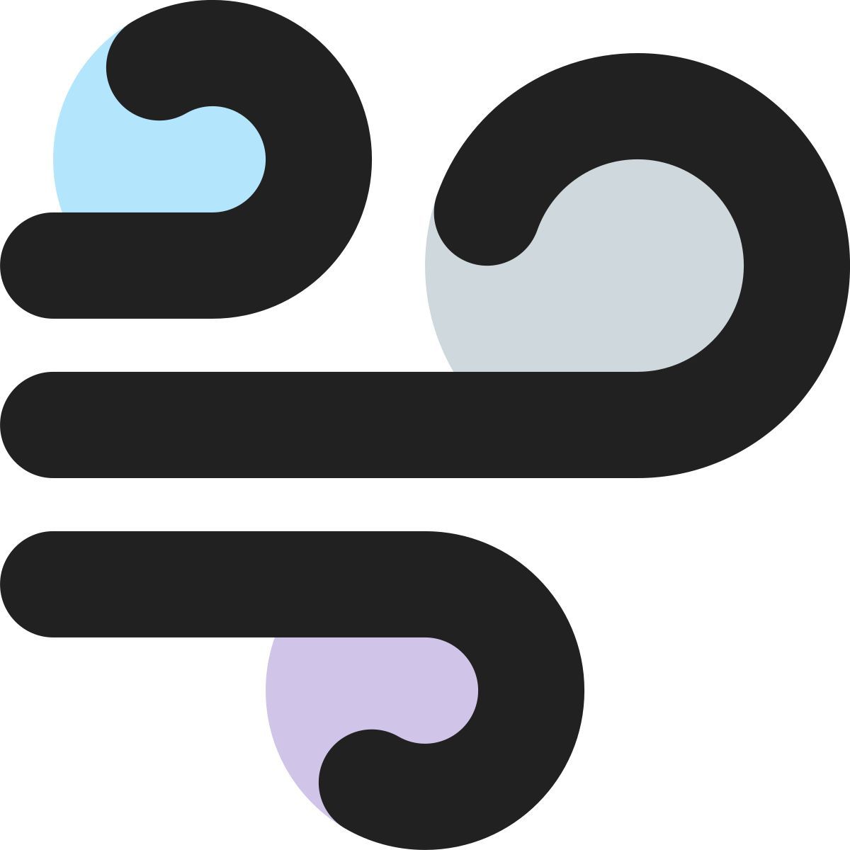 tiny bold color style viento icon