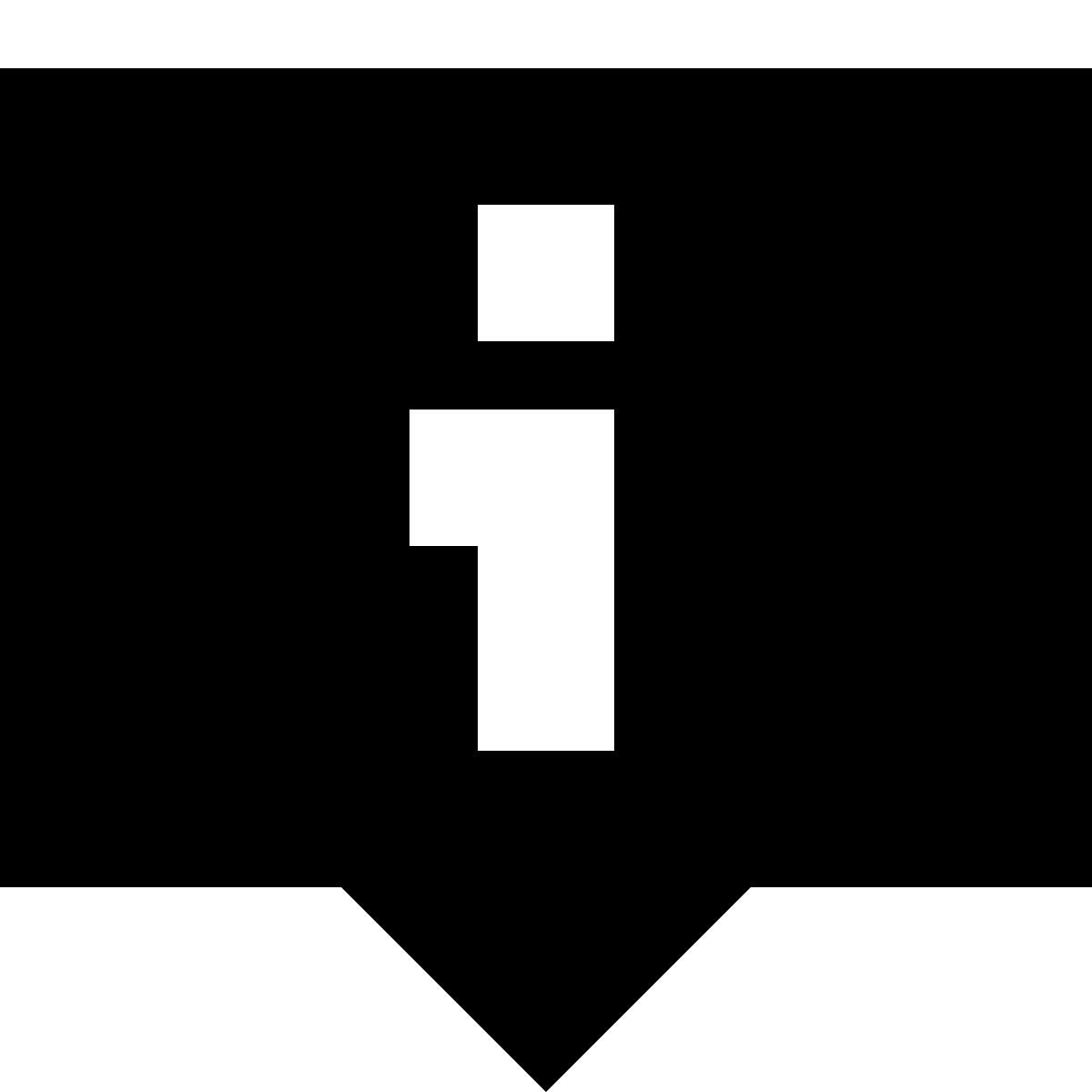 tiny glyph style sobre icon