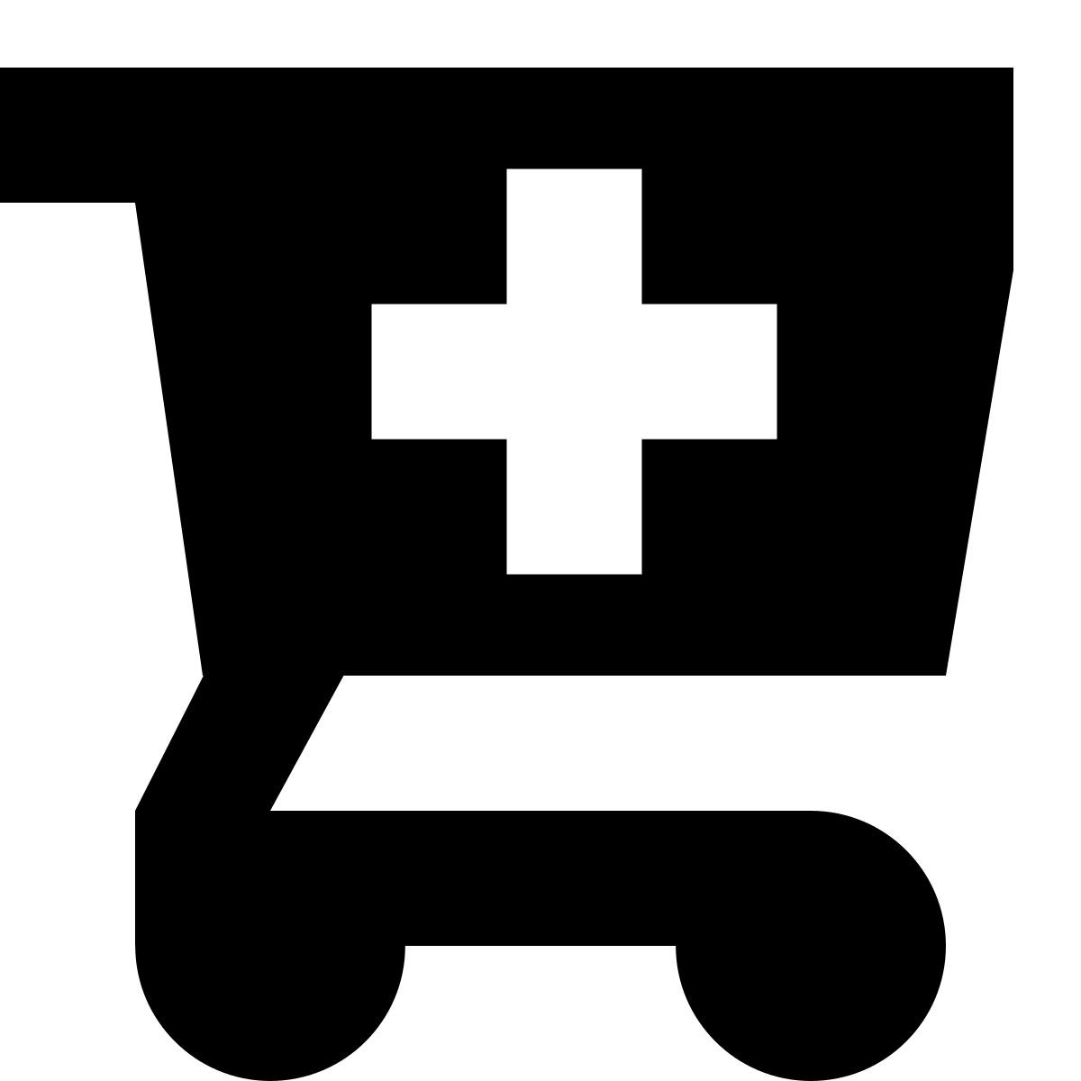 tiny glyph style 加入购物车 icon