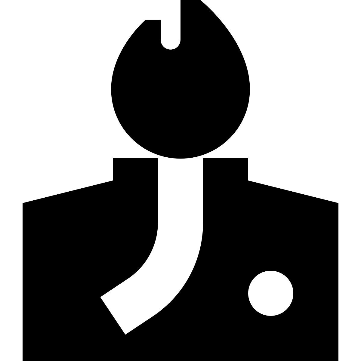 tiny glyph style 酒精燃烧器 icon