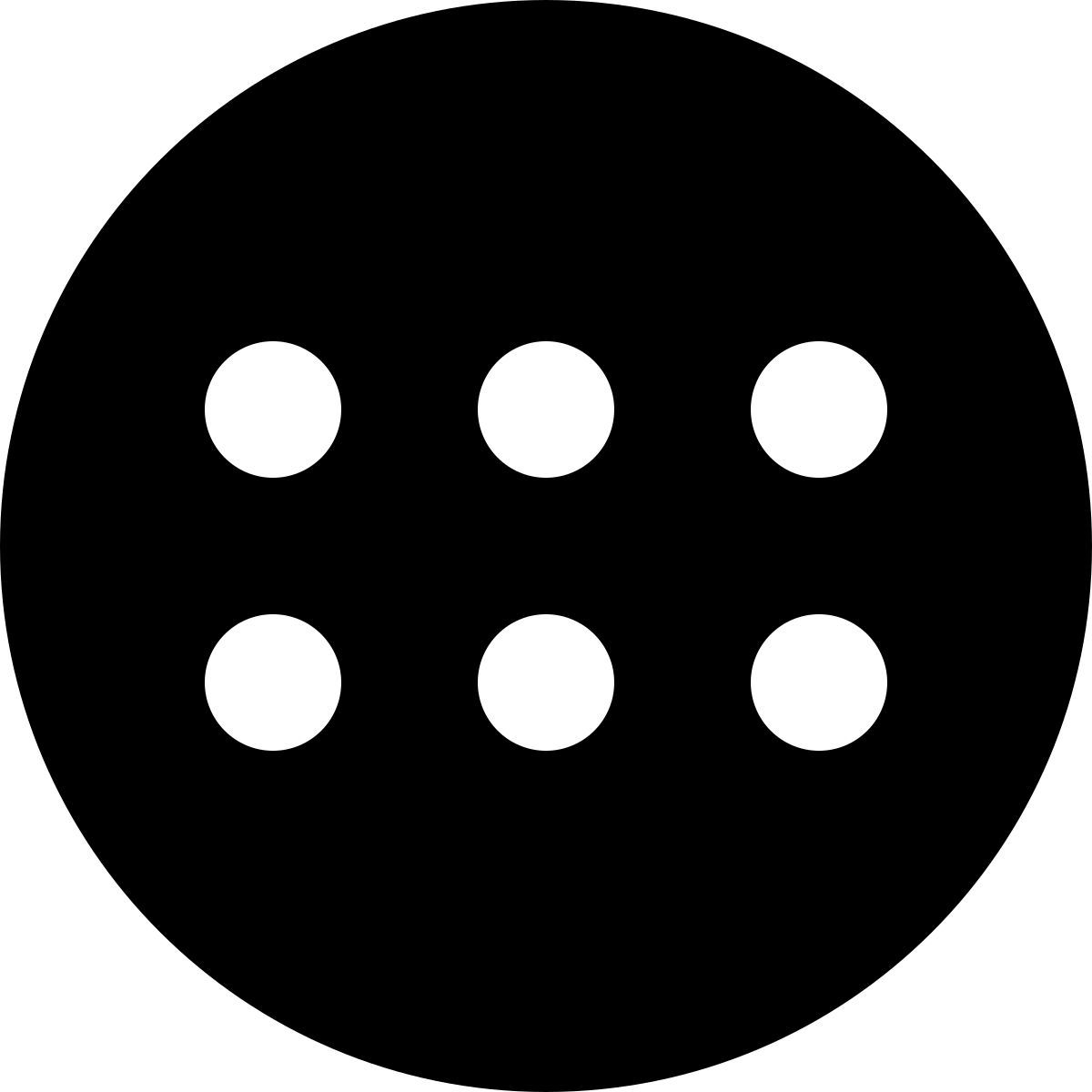 tiny glyph style android app schublade icon
